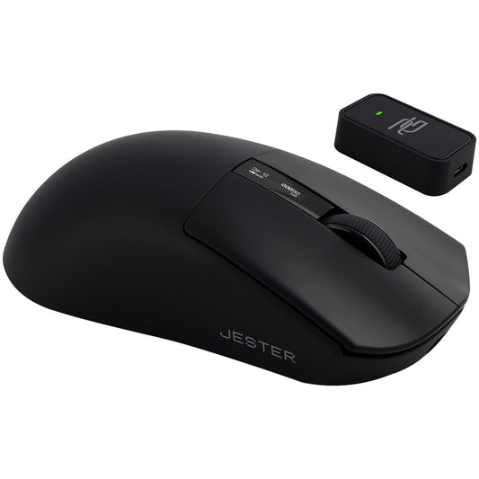 Mouse Gaming Wireless Proove Jester, 800DPI - 26000DPI, Display OLED, Nero WMJS00022001