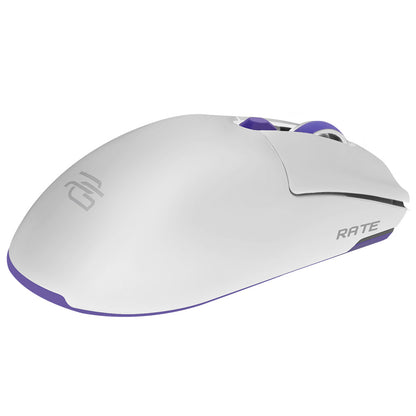 Mouse Gaming Wireless Proove Rate Special Edition, 800DPI - 12000DPI, Bianco CMRTWRS03002