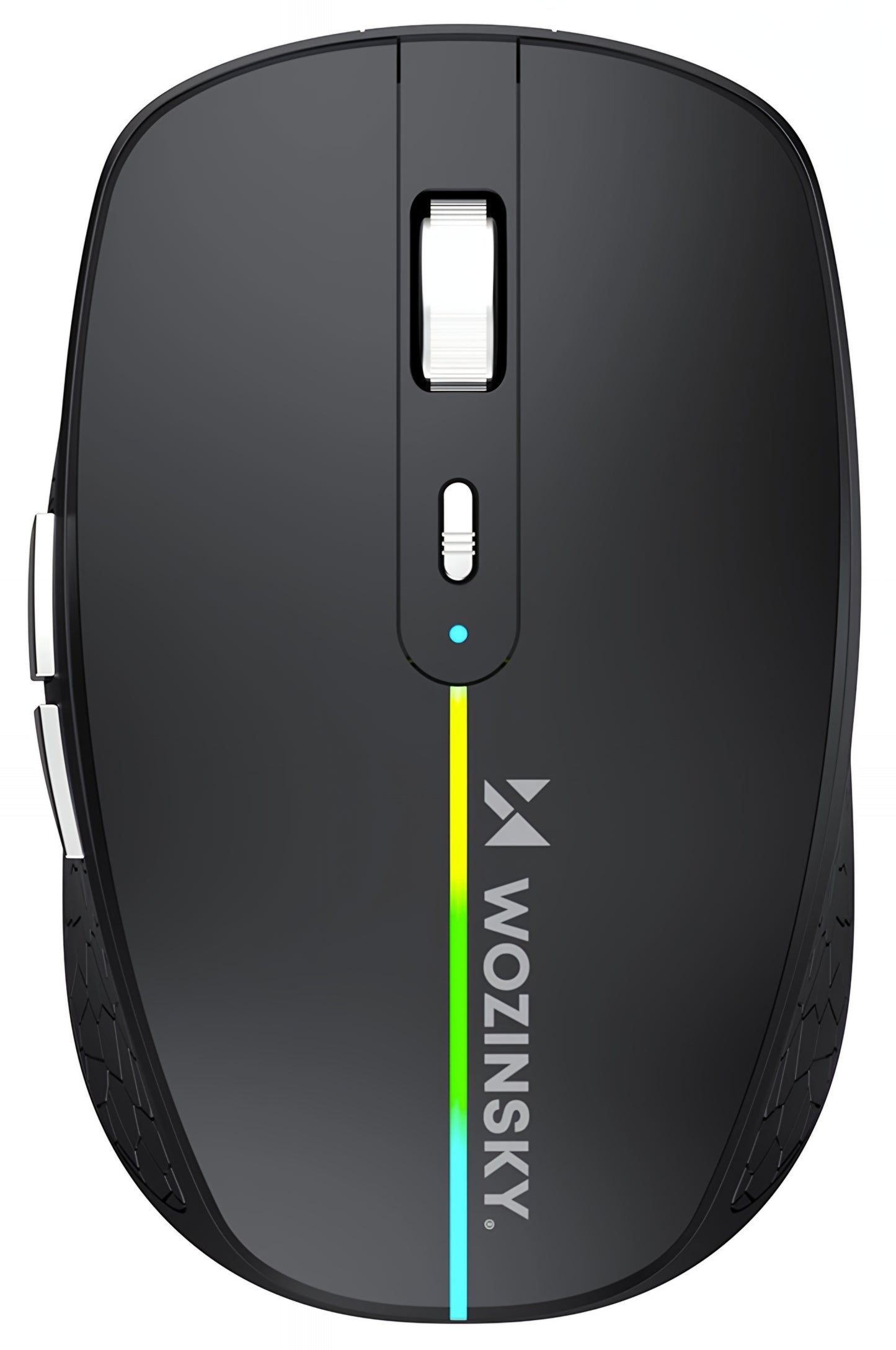 Mouse Gaming Wireless WZK WMGK-1132, 1600DPI, RGB, BT / Wi-Fi, Nero