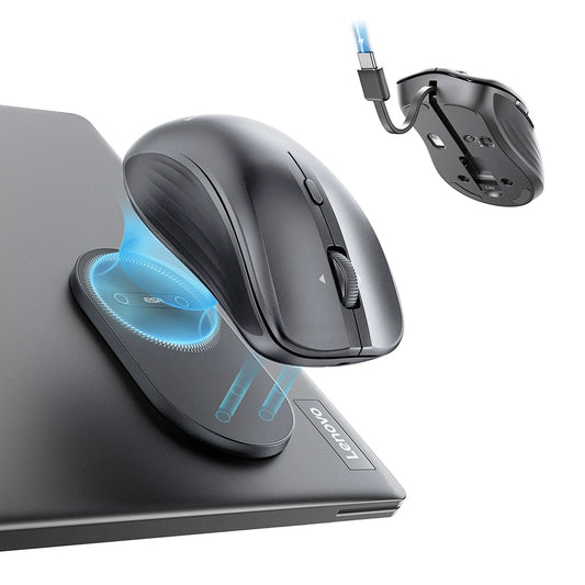 Mouse Wireless ESR MagMouse, 800DPI - 4800DPI, BT / Wi-Fi, Grigio