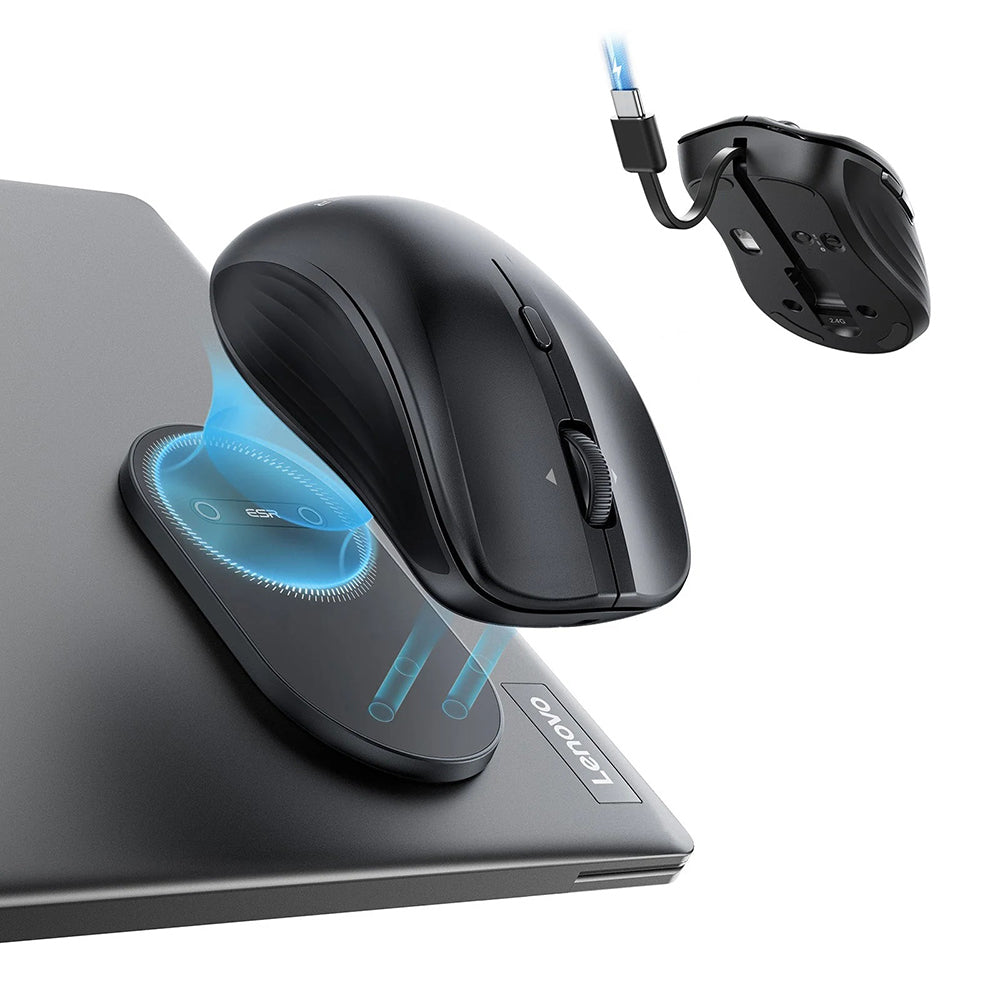 Mouse Wireless ESR MagMouse, 800DPI - 4800DPI, Nero