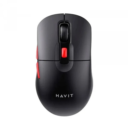 Mouse Wireless HAVIT MS59WB, 800DPI - 1600DPI, Nero Rosso