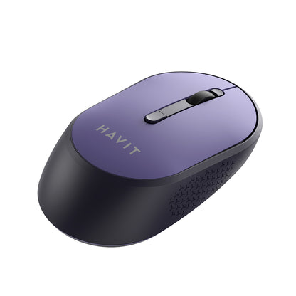 Mouse Wireless HAVIT MS78GT, 1200DPI - 3200DPI, Viola