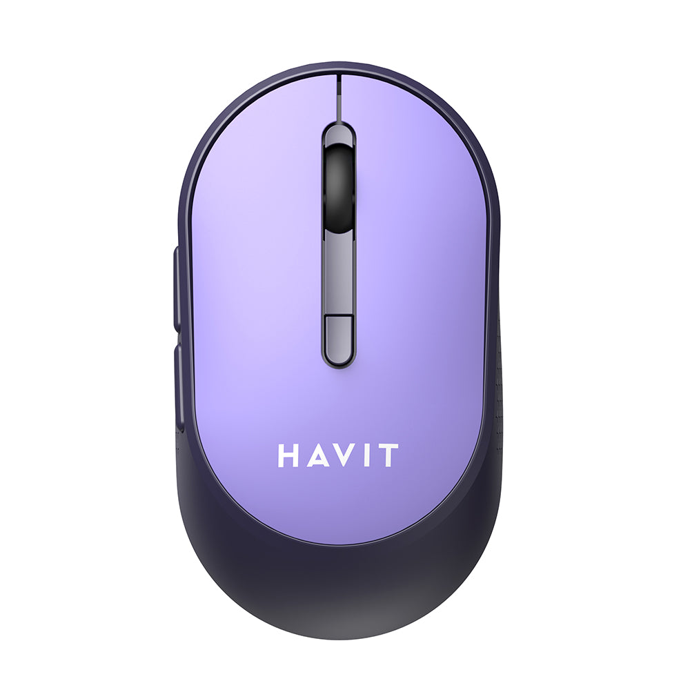 Mouse Wireless HAVIT MS78GT, 1200DPI - 3200DPI, Viola