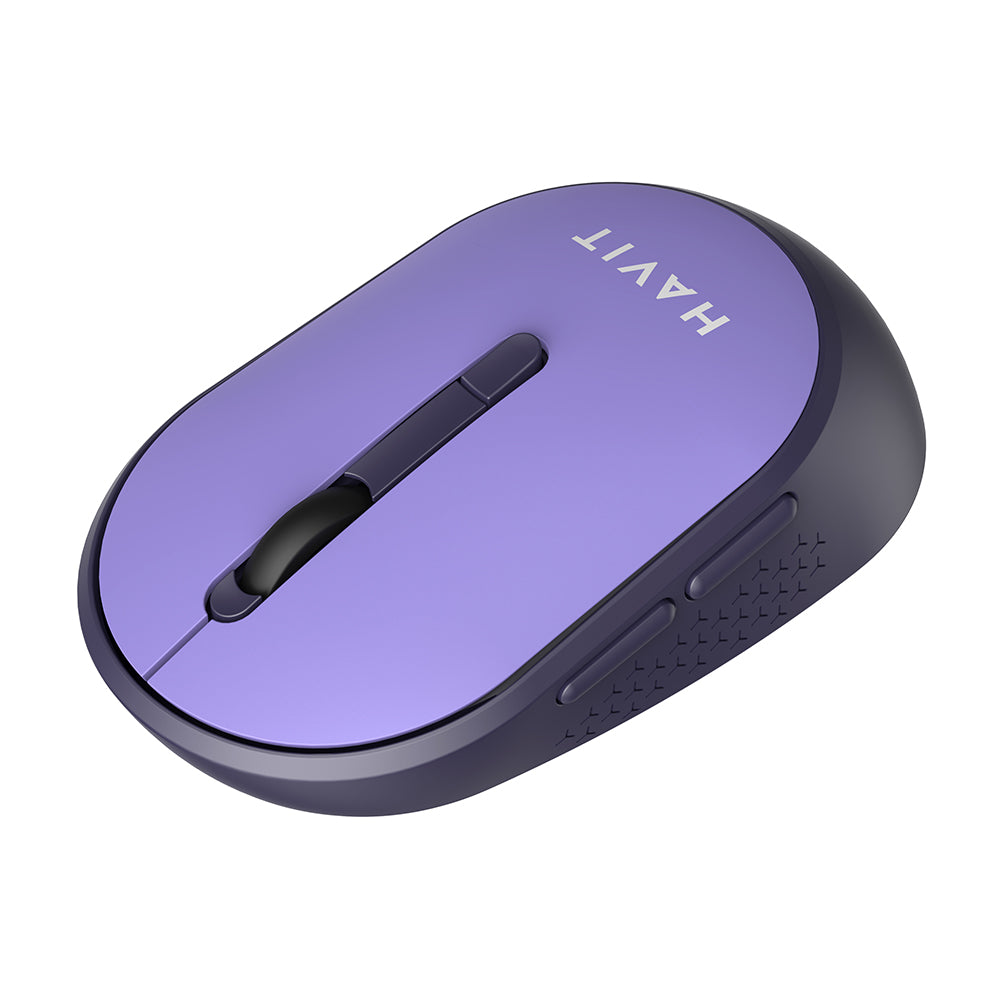 Mouse Wireless HAVIT MS78GT, 1200DPI - 3200DPI, Viola