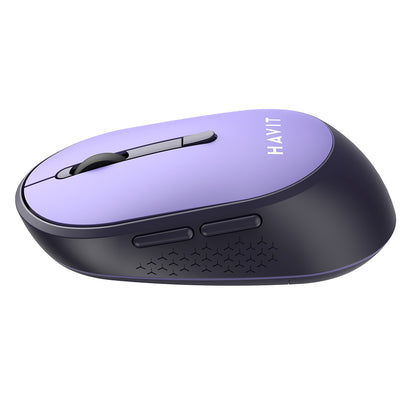 Mouse Wireless HAVIT MS78GT, 1200DPI - 3200DPI, Viola