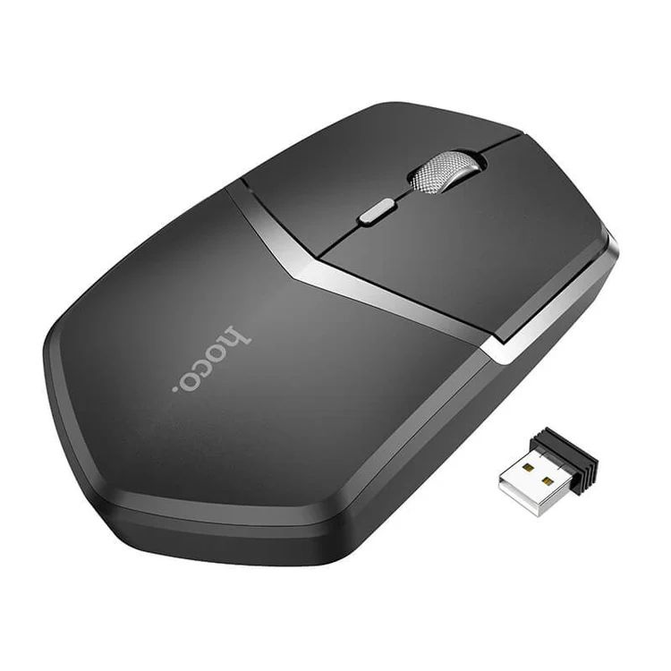 Mouse Wireless HOCO DI33, 1600DPI, Nero
