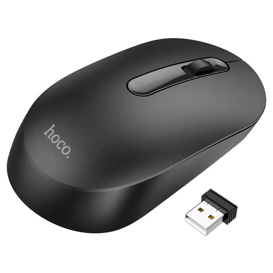 Mouse Wireless HOCO GM14, 1200DPI, Nero
