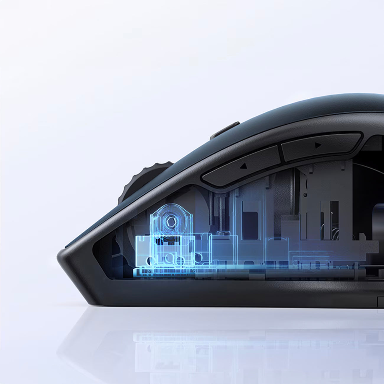 Mouse Wireless UGREEN MU101, 4000DPI, BT / Wi-Fi, Blu