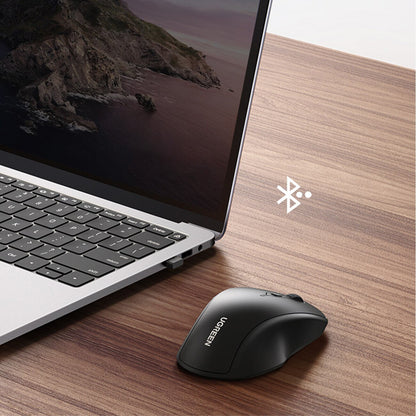Mouse Wireless UGREEN MU101, 4000DPI, BT / Wi-Fi, Blu