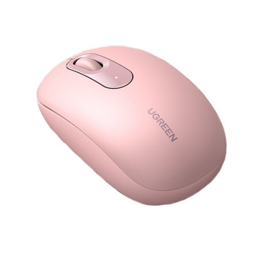 Mouse Wireless UGREEN MU105, 2400DPI, Rosa