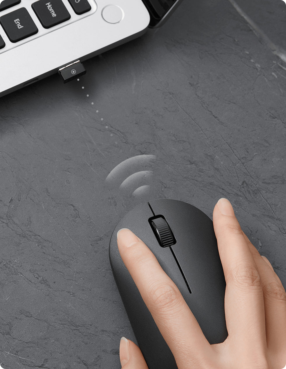 Mouse Wireless Xiaomi Lite 2, Nero BHR8916GL
