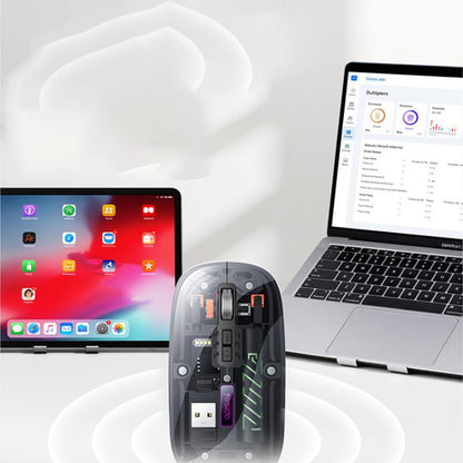 Mouse Wireless Yesido KB29, 800DPI - 1600DPI, BT / Wi-Fi, Bianco