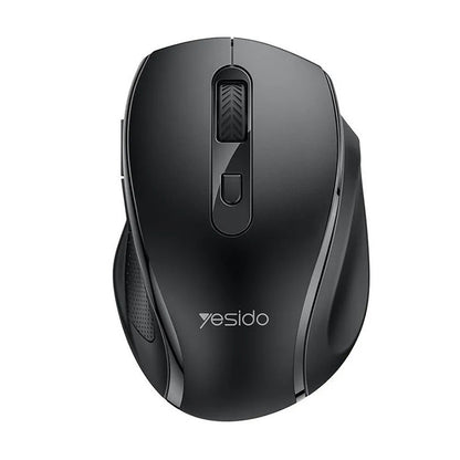 Mouse Wireless Yesido KB45, 800DPI - 1600DPI, Nero