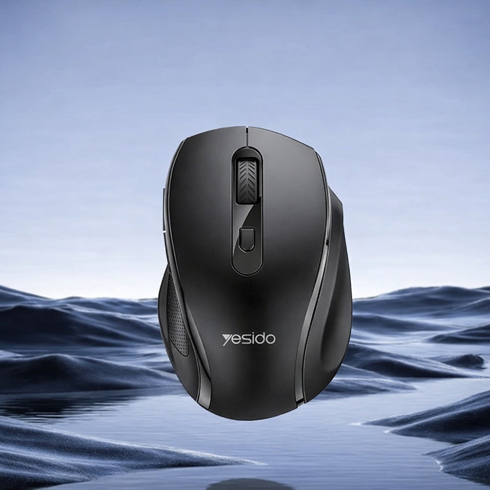 Mouse Wireless Yesido KB45, 800DPI - 1600DPI, Nero