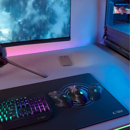 MousePad Tech-Protect A100, 100mm x 500mm, Nero