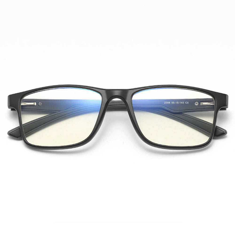 Occhiali da Computer Uomo Techsuit F2388, Anti-Luce Blu, Neri