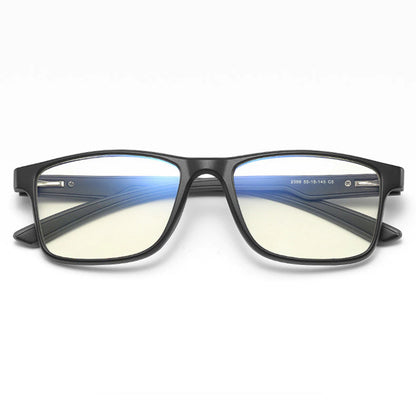 Occhiali da Computer Uomo Techsuit F2388, Anti-Luce Blu, Neri