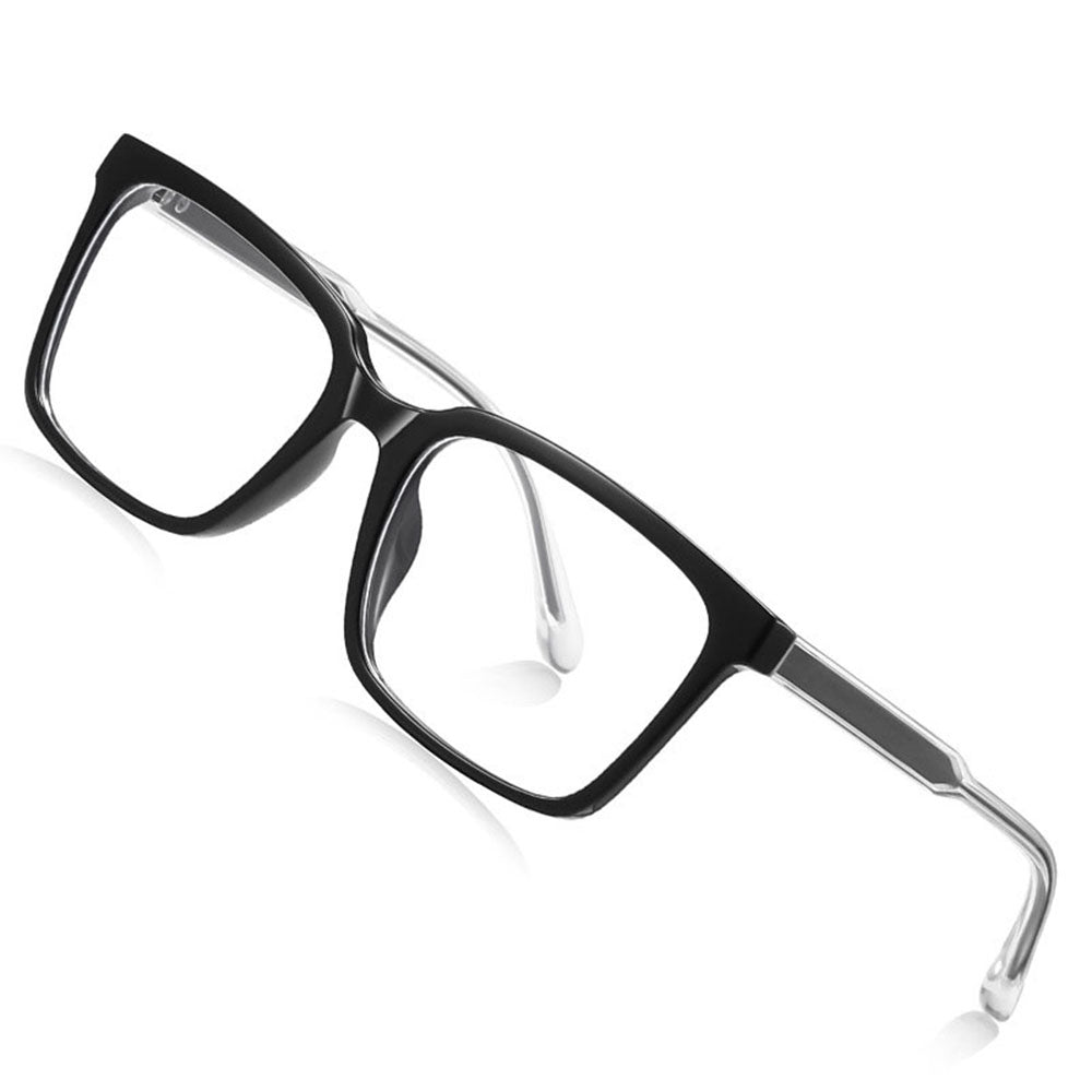 Men's Techsuit LS091 Computer Glasses, Anti-Blue Light, Black