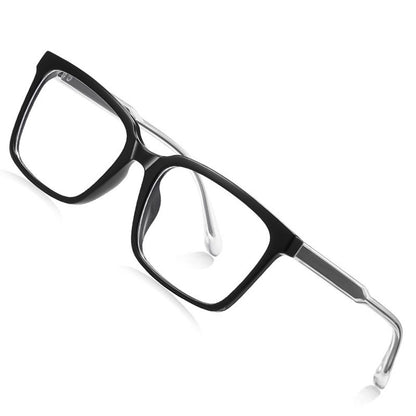 Men's Techsuit LS091 Computer Glasses, Anti-Blue Light, Black