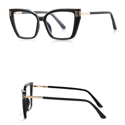 Occhiali Da Computer Donna Techsuit 2260, Anti-Luce Blu, Neri Dorati