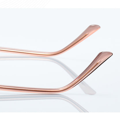 Occhiali Da Computer Donna Techsuit 2260, Anti-Luce Blu, Neri Dorati