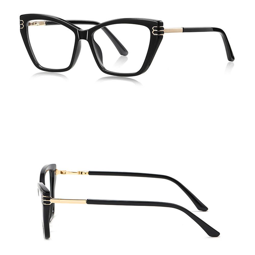 Occhiali Da Computer Donna Techsuit 2262, Anti-Luce Blu, Neri