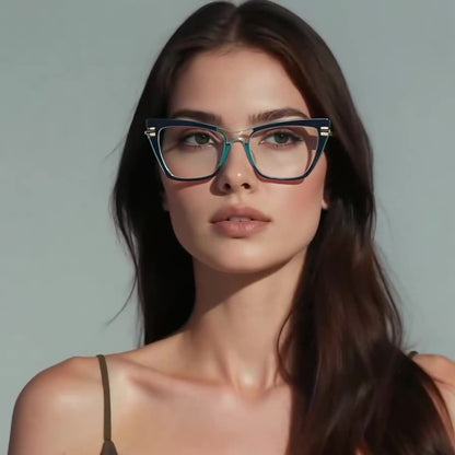 Occhiali Da Computer Donna Techsuit 2263, Anti-Luce Blu, Neri