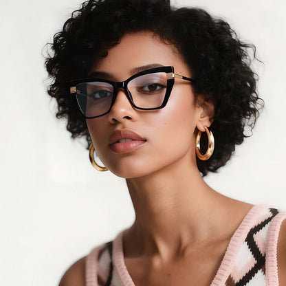 Occhiali Da Computer Donna Techsuit 2269, Anti-Luce Blu, Neri