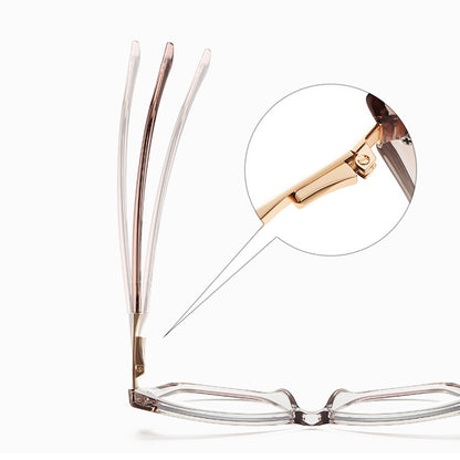 Occhiali Da Computer Donna Techsuit 2271, Anti-Luce Blu, Marrone Chiaro