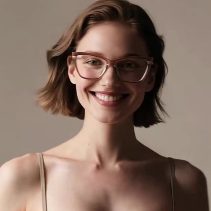 Occhiali Da Computer Donna Techsuit 2271, Anti-Luce Blu, Neri