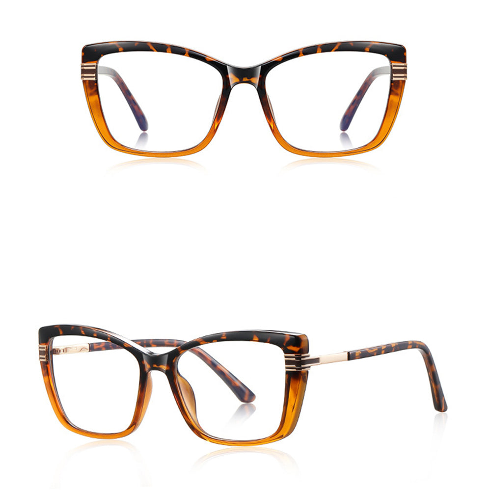 Occhiali Da Computer Donna Techsuit 2273, Anti-Luce Blu, Marrone