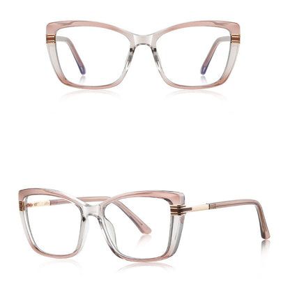 Occhiali Da Computer Donna Techsuit 2273, Anti-Luce Blu, Marrone Chiaro