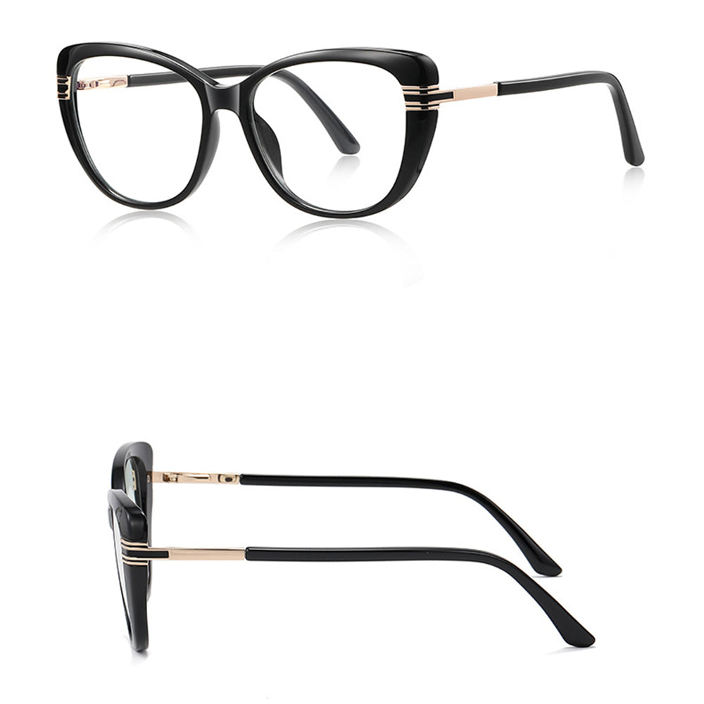 Occhiali Da Computer Donna Techsuit 2274, Anti-Luce Blu, Neri