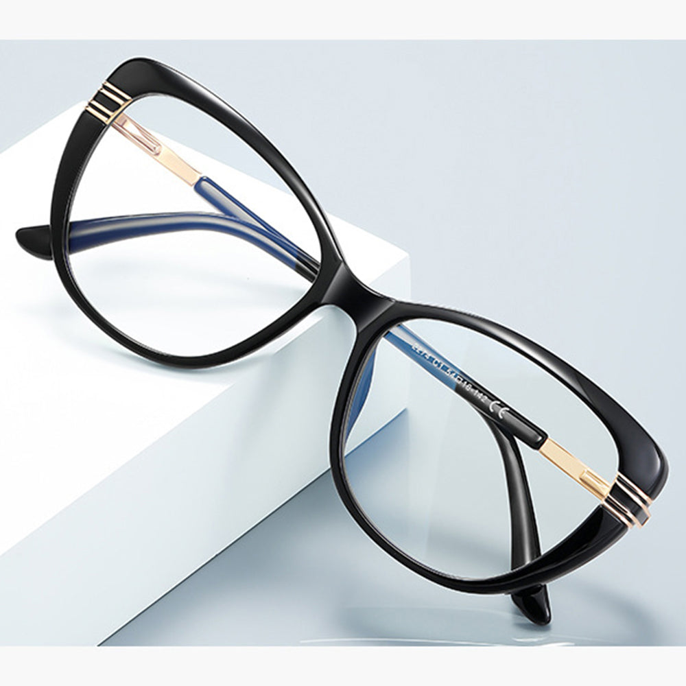 Occhiali Da Computer Donna Techsuit 2274, Anti-Luce Blu, Neri