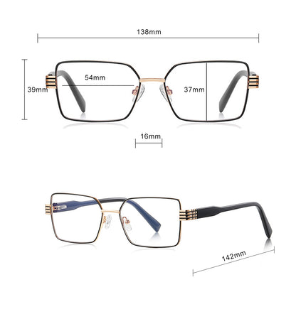 Occhiali Da Computer Donna Techsuit 3160, Anti-Luce Blu, Neri