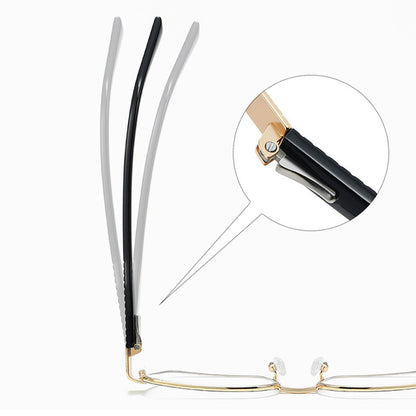 Occhiali Da Computer Donna Techsuit 3161, Anti-Luce Blu, Neri Dorati