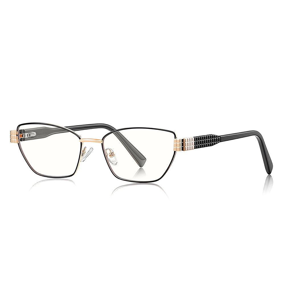 Occhiali Da Computer Donna Techsuit 3162, Anti-Luce Blu, Neri