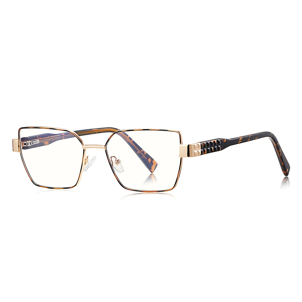 Occhiali Da Computer Donna Techsuit 3169, Anti-Luce Blu, Marrone