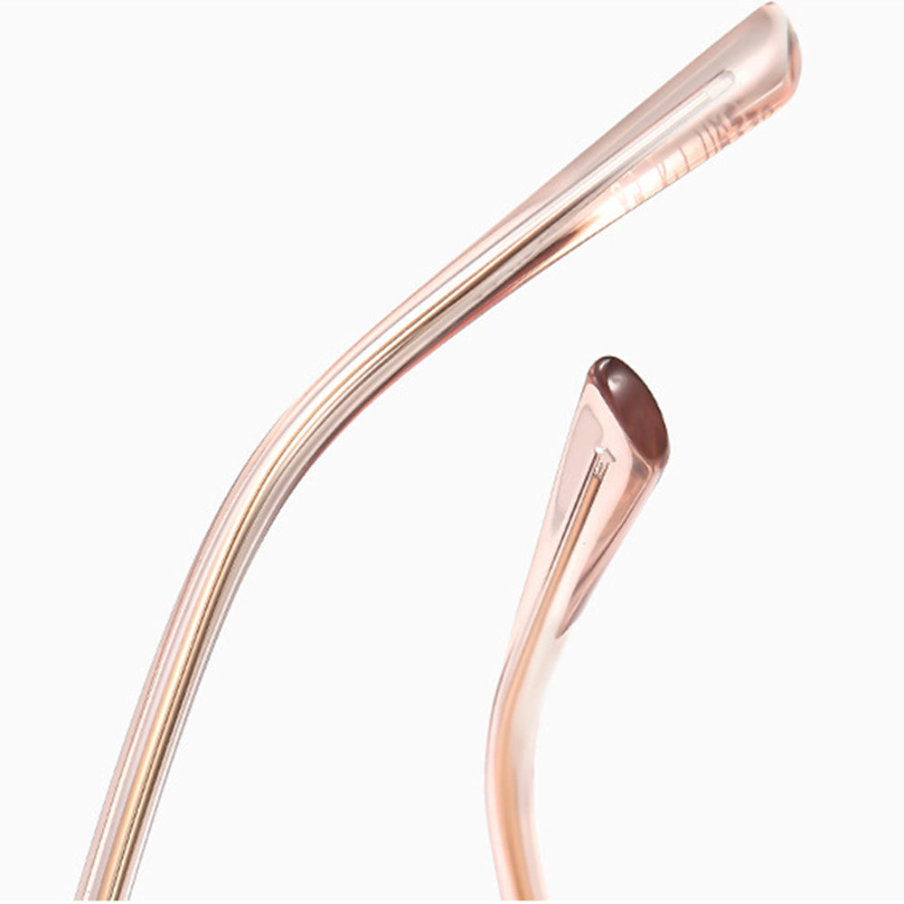 Occhiali Da Computer Donna Techsuit 82290, Anti-Luce Blu, Oro Rosa