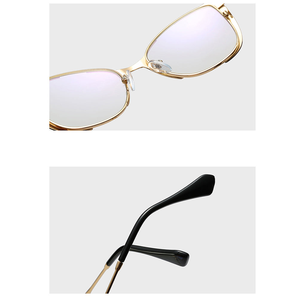 Occhiali Da Computer Donna Techsuit 8808, Anti-Luce Blu, Neri