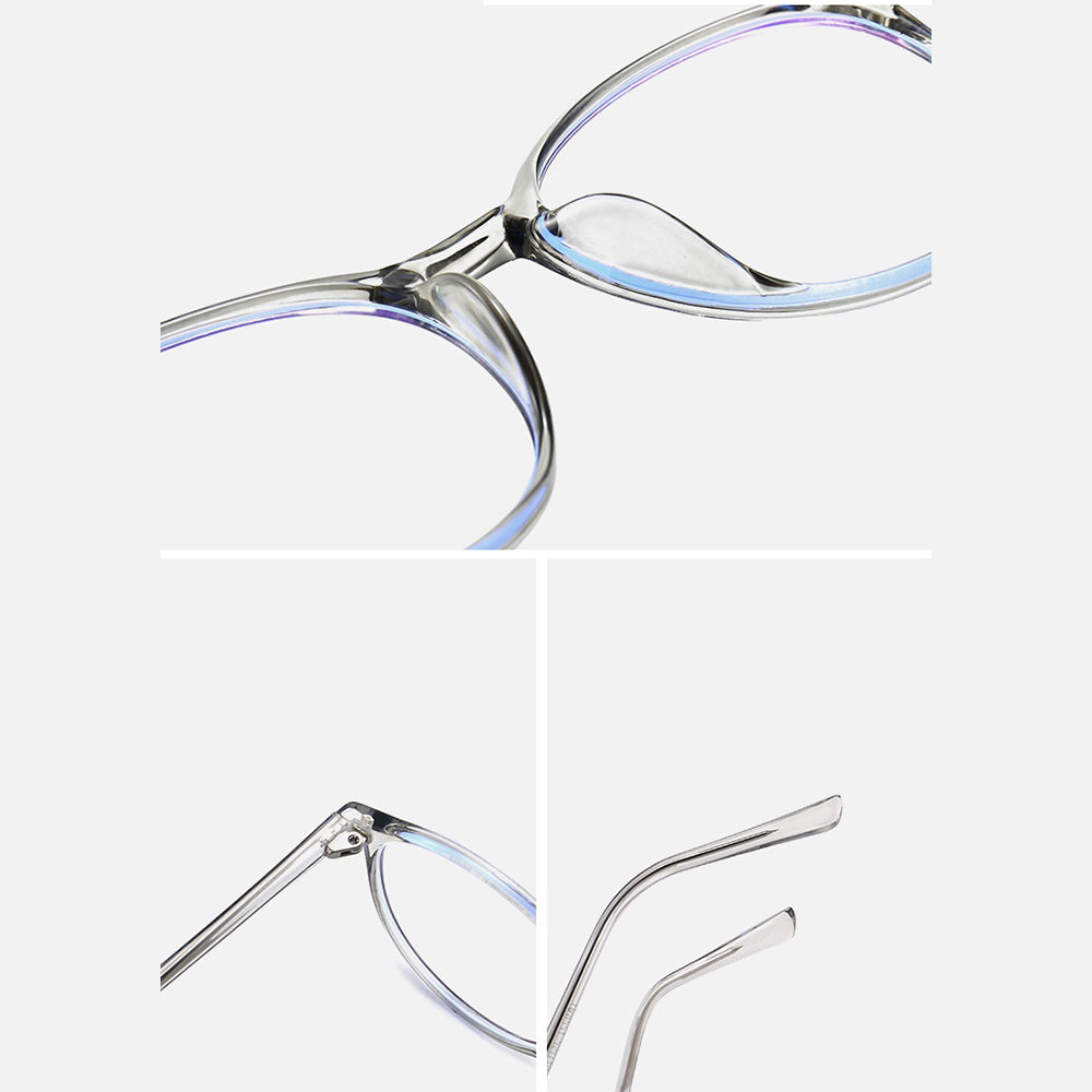 Occhiali da Computer Donna Techsuit F8551-C7, Anti-Luce Blu, Grigio
