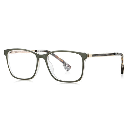 Techsuit LS202 Women's Computer Glasses, Anti-Blue Light, Green