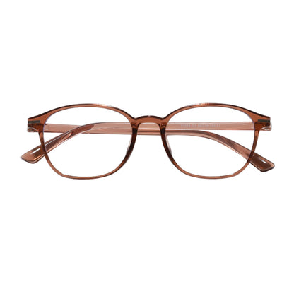 Occhiali Da Computer Unisex Techsuit 6635, Anti-Luce Blu, Marrone Viola