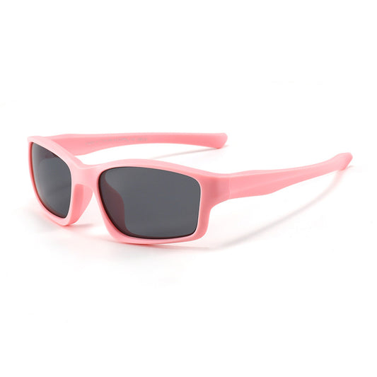 Occhiali da Sole Sportivi per Bambini Techsuit 8202-C22, Polarizzati, Rosa