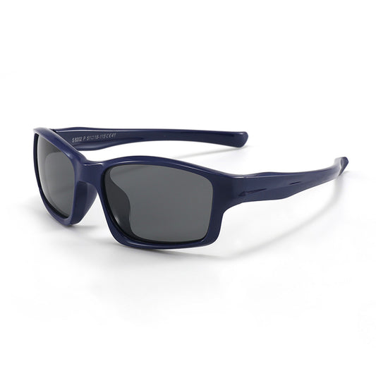Occhiali da Sole Sportivi per Bambini Techsuit 8202-C41, Polarizzati, Blu Navy