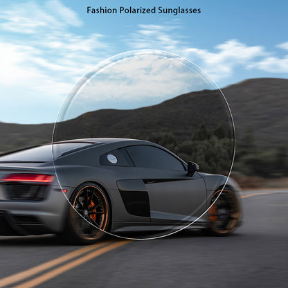 Occhiali da Ciclismo Unisex Techsuit 1806, Protezione UV, Neri Blu Viola