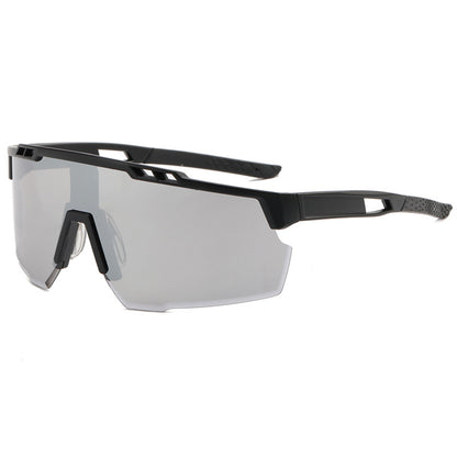 Occhiali da Ciclismo Unisex Techsuit 9963, Neri Grigio