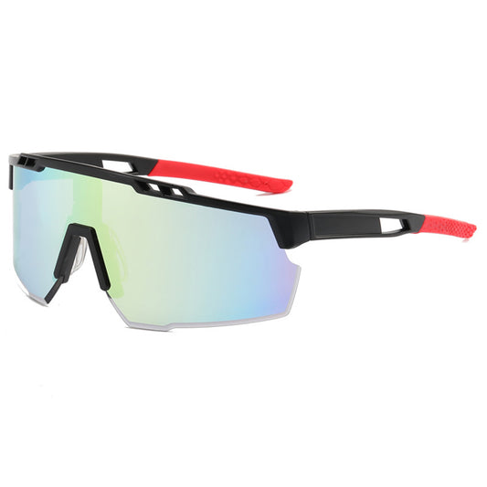 Occhiali da Ciclismo Unisex Techsuit 9963, Nero Viola