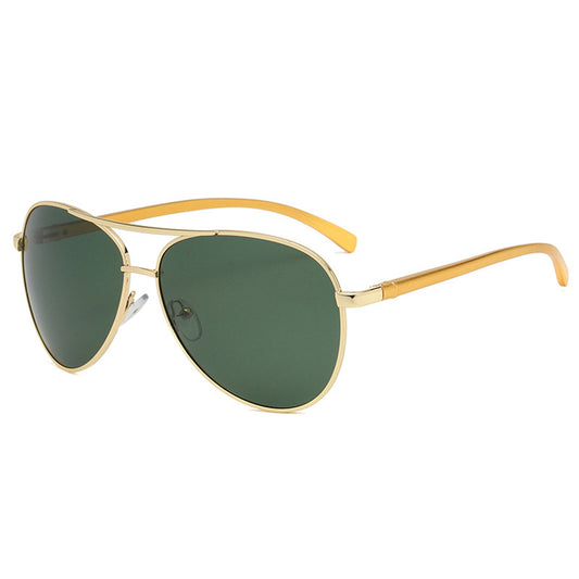 Occhiali da Sole Uomo Techsuit 2150, Polarizzati, Protezione UV, Oro Verde